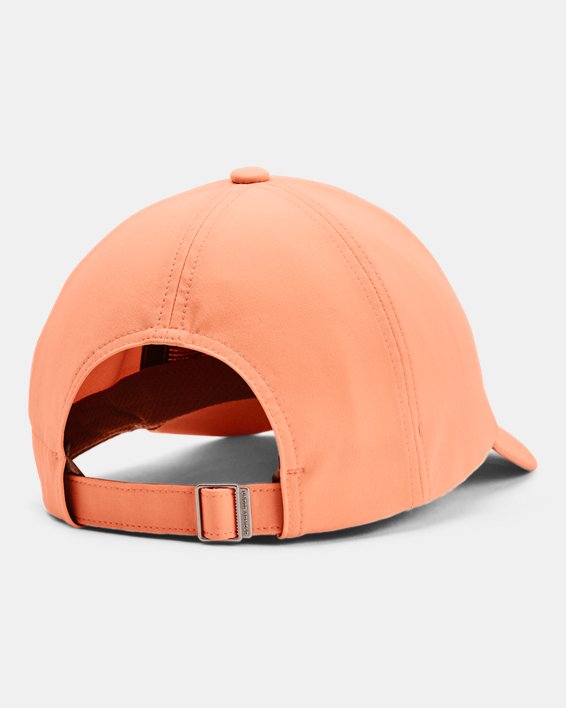 Women's UA Iso-Chill Breathe Adjustable Cap in Orange image number 1